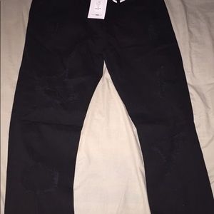 Black skinny jeans